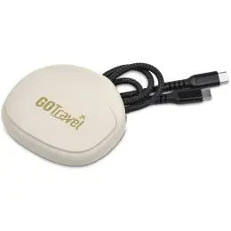 Altitude Jeffin Fast Charge Type-C to Type-C Charging Cable in Pouch Display Image